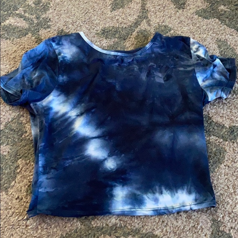 tie dye crop